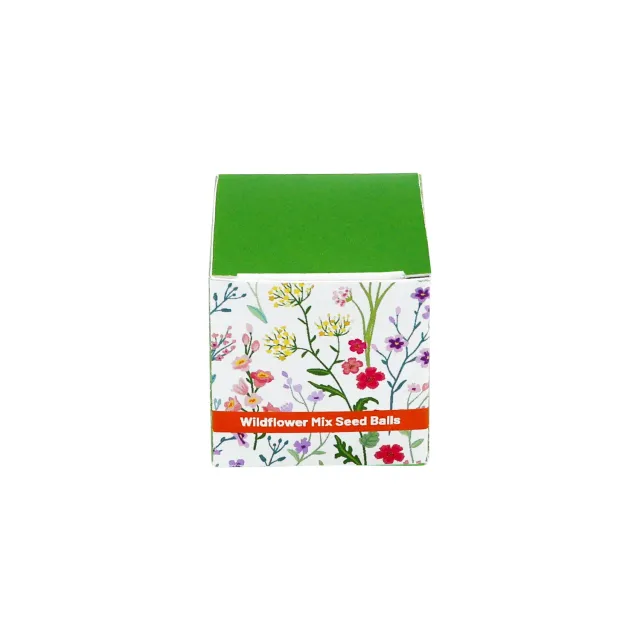Buzzy Seeds Grow Green frøbomber 2 stk vildblomst