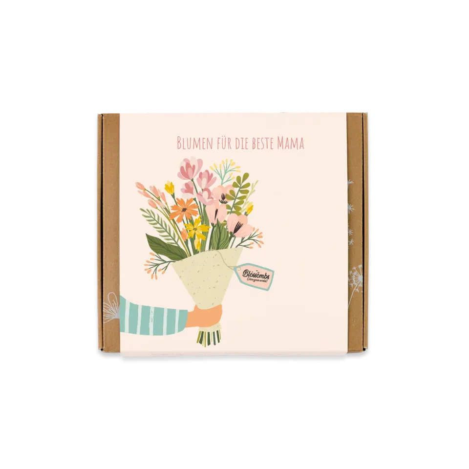 Blossombs Giftbox Medium frøbomber 9 stk til mor