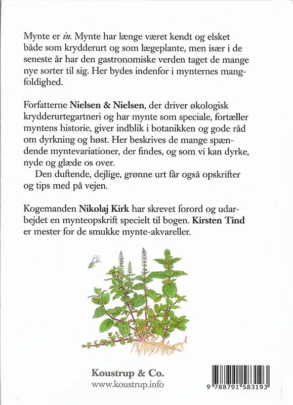 Urtegartneriet øko Mynte Et frisk pust frø frisk