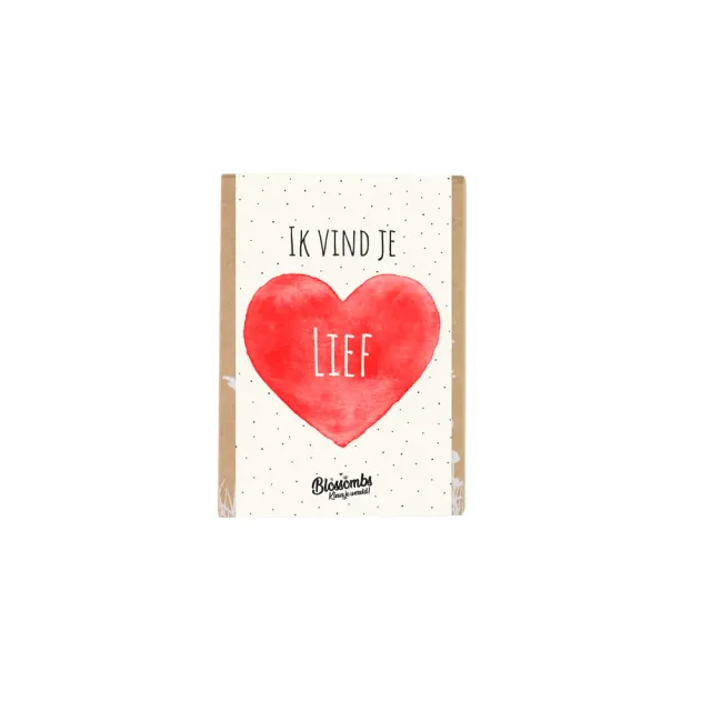 Blossombs Gift Box Mini Jeg elsker dig frøbomber 4 stk
