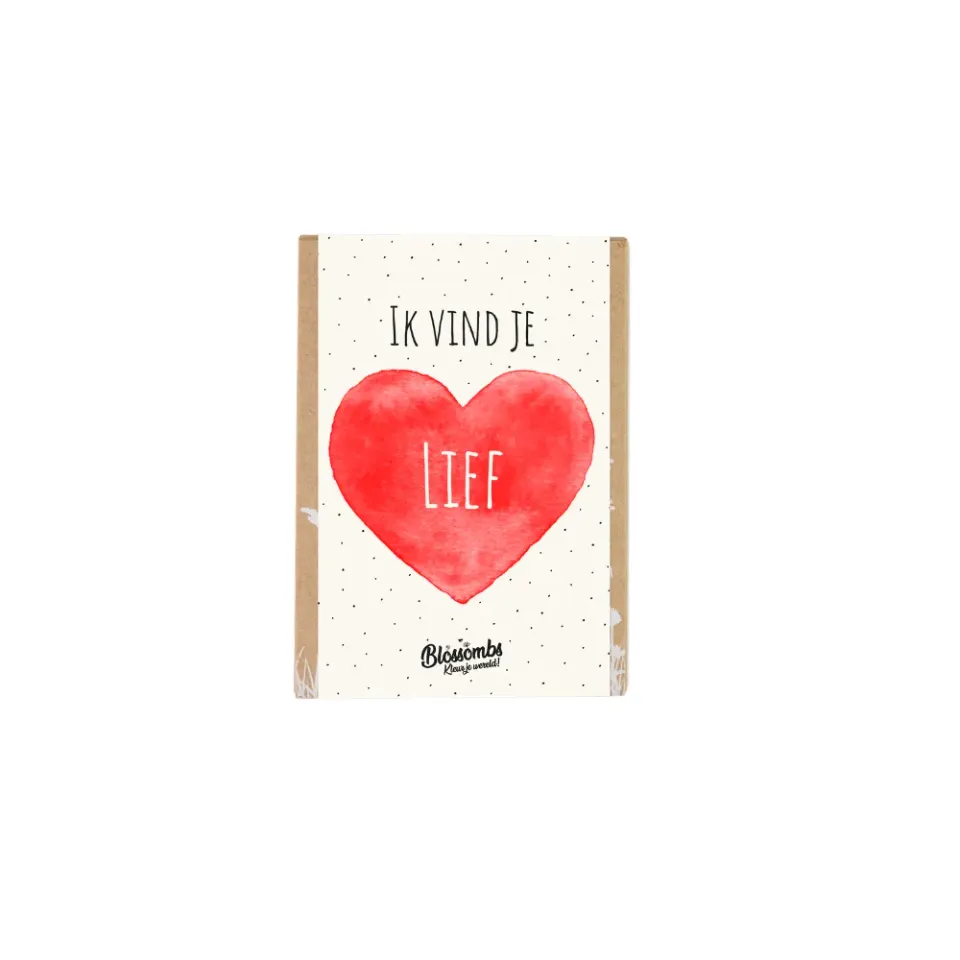 Blossombs Gift Box Mini Jeg elsker dig frøbomber 4 stk