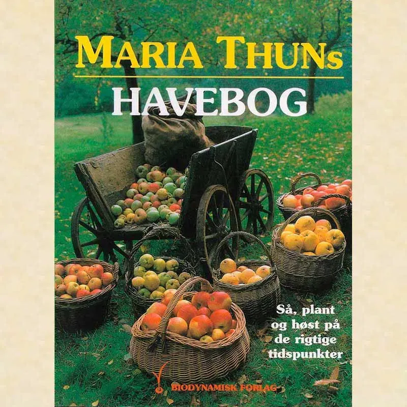 Urtegartneriet øko Maria Thuns Havebog bog paperback biodynamisk