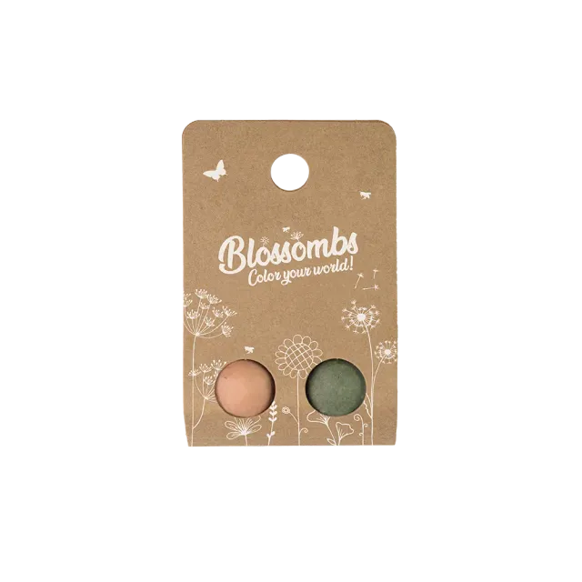 Blossombs Minigave frøbomber 2 stk farvet