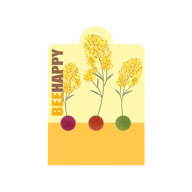 Buzzy Seeds Bee Happy frøbomber 3-pak bestøvermix