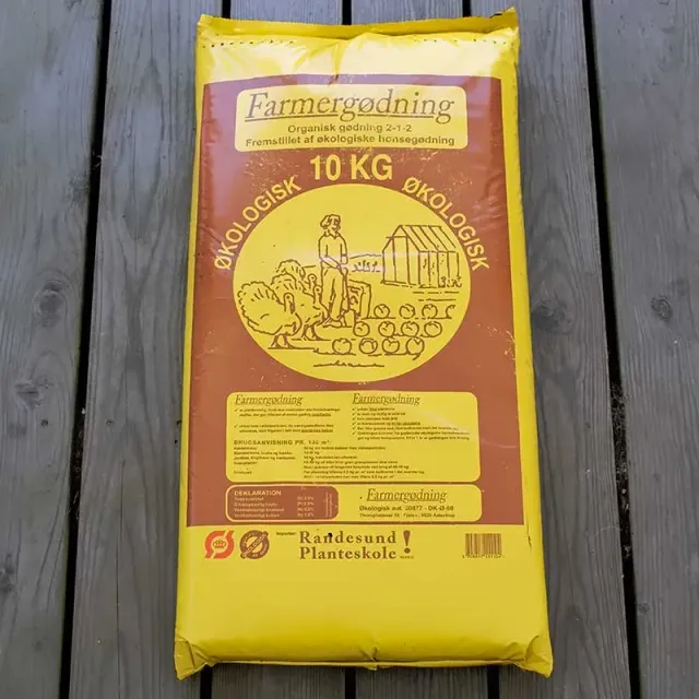 Urtegartneriet øko hønsegødning 10 kg økologisk