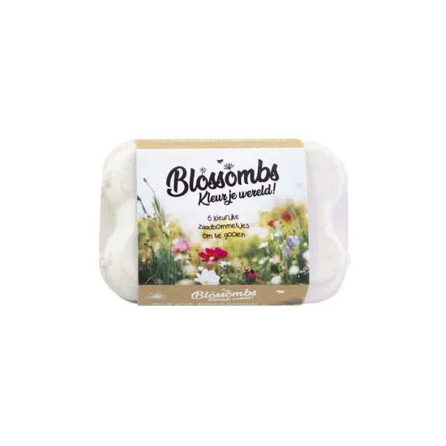 Blossombs æggeæske frøbomber 6 stk gave