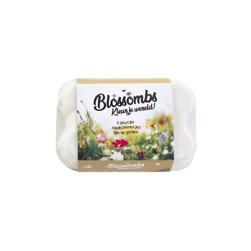 Blossombs æggeæske frøbomber 6 stk gave