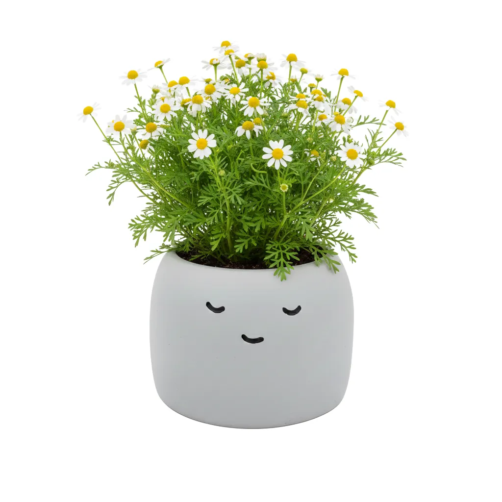 Buzzy Seeds Peaceful Pot dyrkningssæt kamille 1 potte