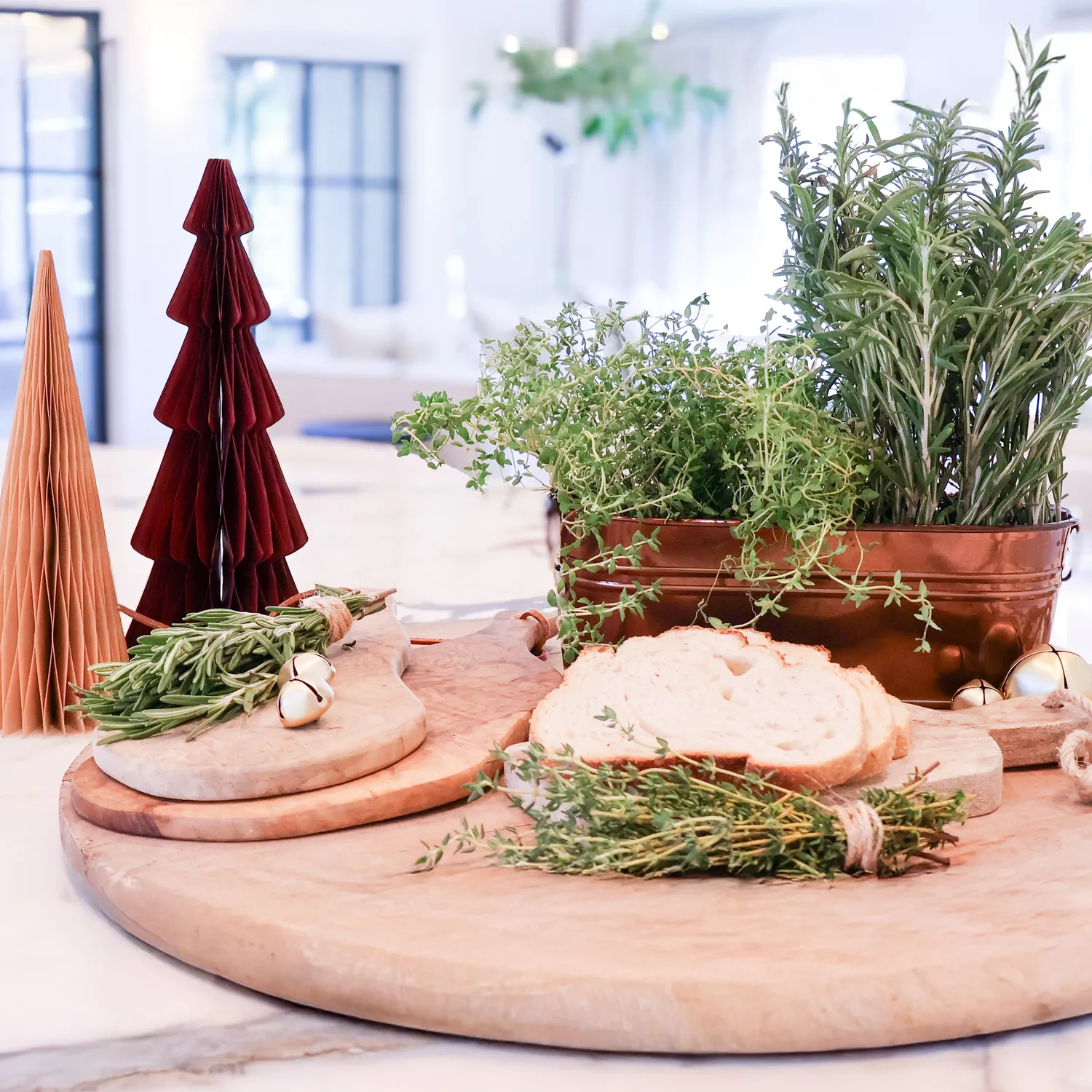 Buzzy Seeds Rosemary Thyme dyrkningssæt kobberkar 2 sorter