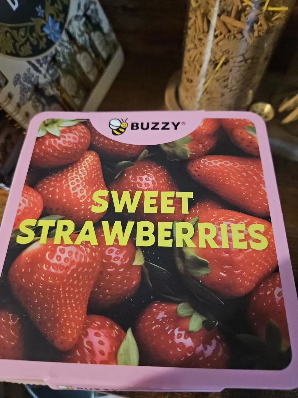 Buzzy Seeds Lavender dyrkningssæt hvid kurv duftende