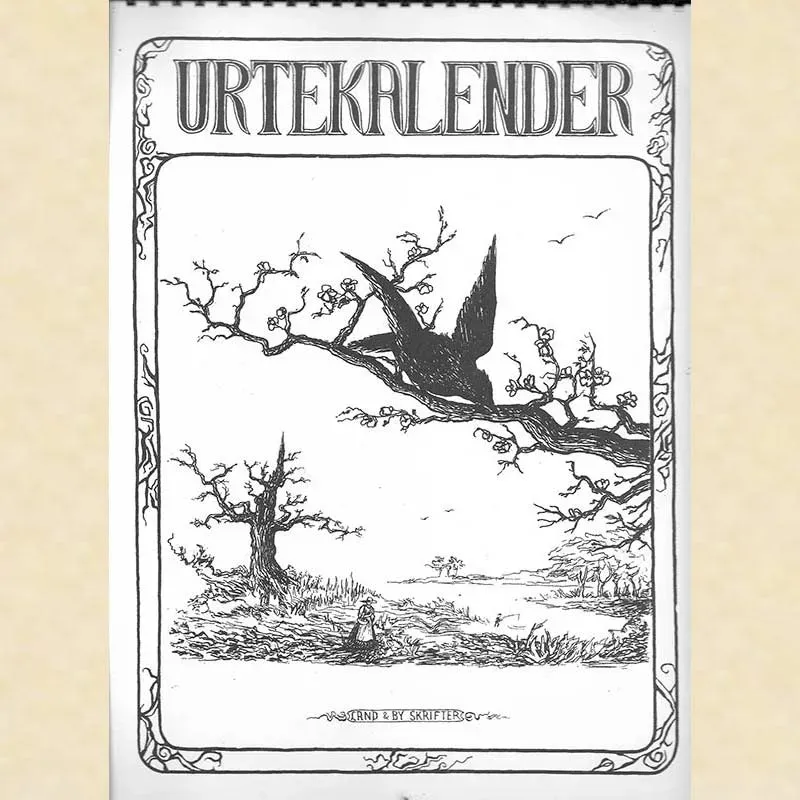 Urtegartneriet øko Urtekalender kalender til urter