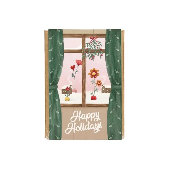 Buzzy Seeds Happy Holidays frøbomber 4 stk vildblomst