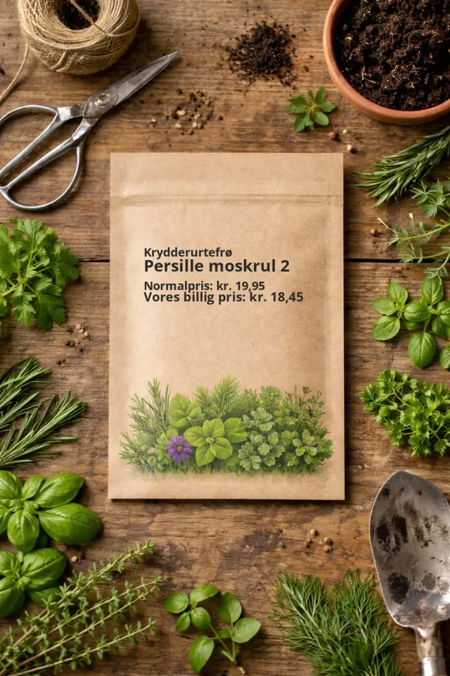 Trifolium Persille Moskruset 2 frø kruspersille