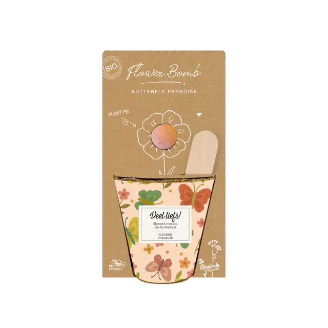 Blossombs Grow Kit Veel Liefs dyrkningssæt sommerfugl