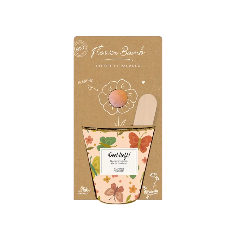 Blossombs Grow Kit Veel Liefs dyrkningssæt sommerfugl