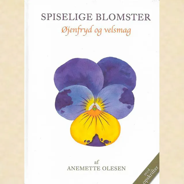Urtegartneriet øko Spiselige Blomster bog øjenfryd