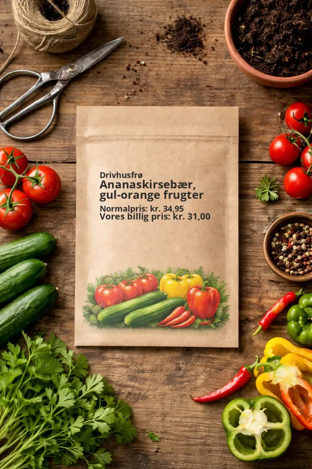 Trifolium Ananaskirsebær frø gul-orange frugter til køkkenhaven