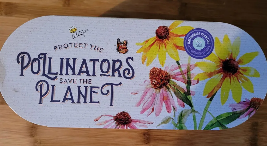Buzzy Seeds Pollinator frøkugler spand bundle