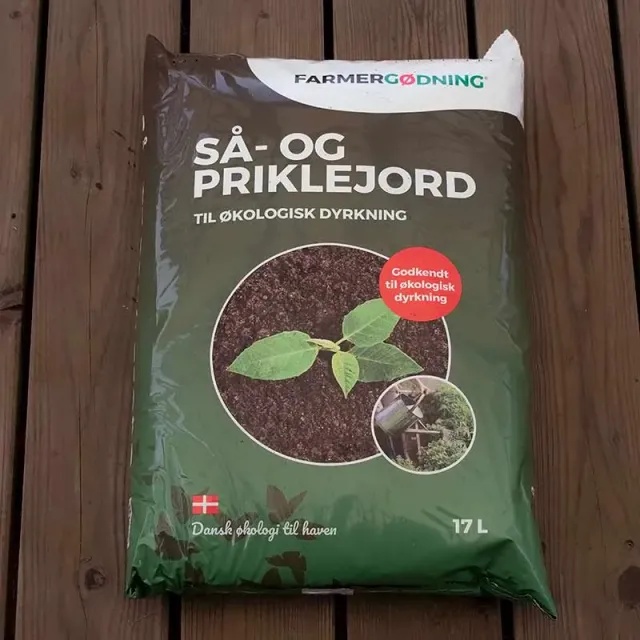 Urtegartneriet øko så- og priklejord økologisk til forspiring