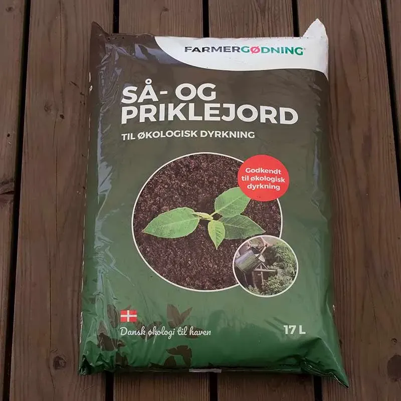 Urtegartneriet øko så- og priklejord økologisk til forspiring