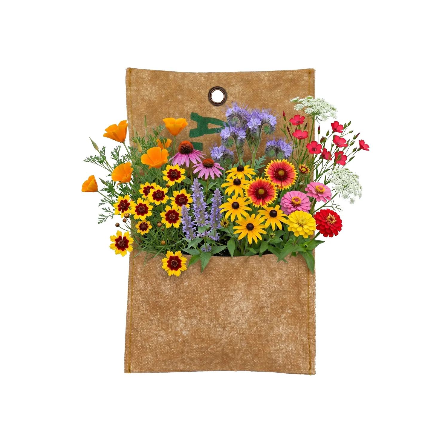 Buzzy Seeds Save the Bees vildblomst hængepose