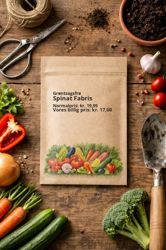 Trifolium Spinat Fabris spinatfrø til køkkenhave