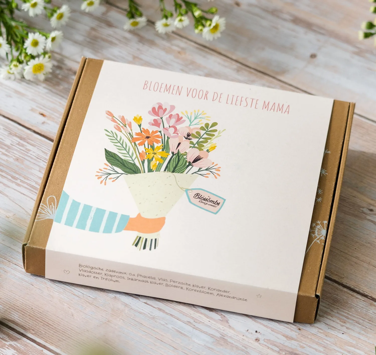Blossombs Gift Box Medium frøbomber Boeket 9 stk