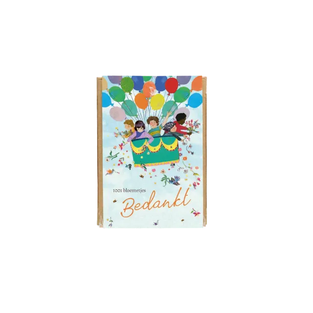 Blossombs Gift Box Mini Air Balloon frøbomber 4 stk tak