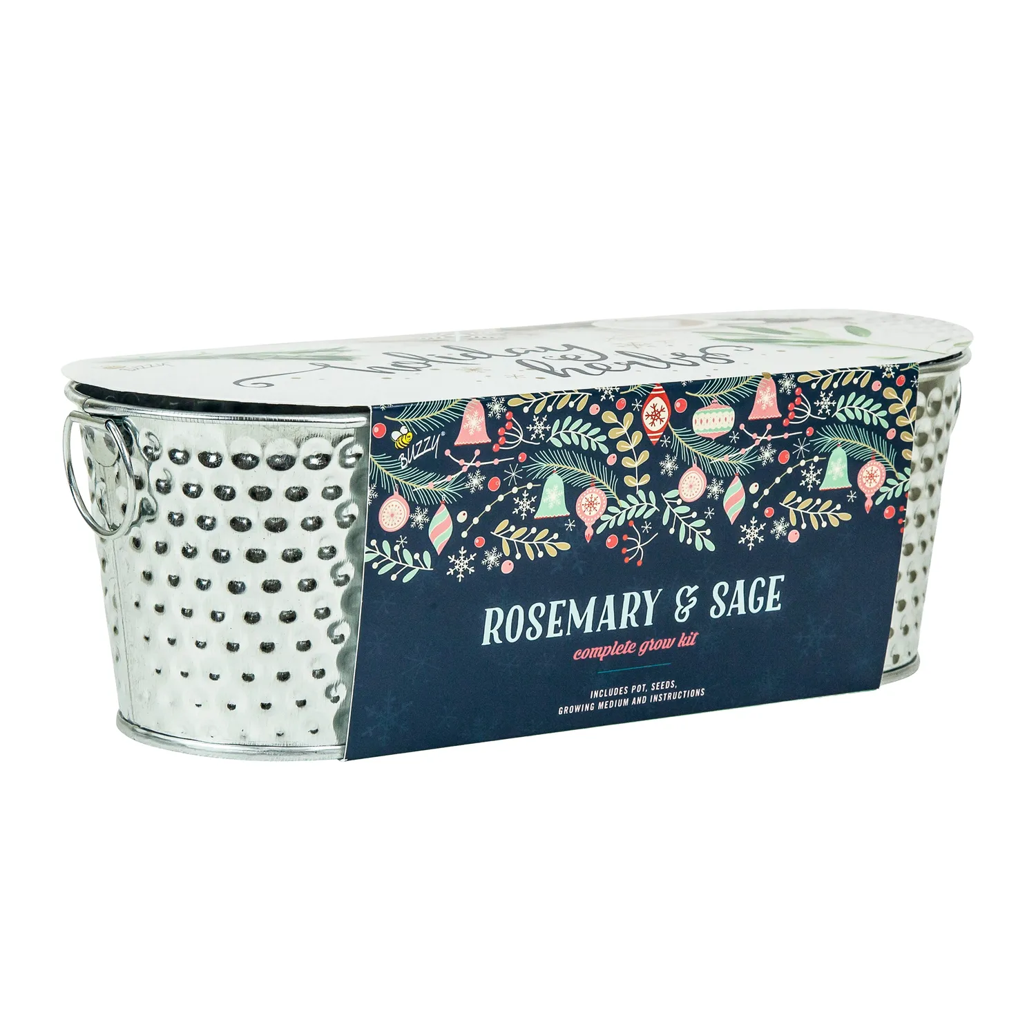 Buzzy Seeds Holiday Herb dyrkningssæt rosmarin salvie