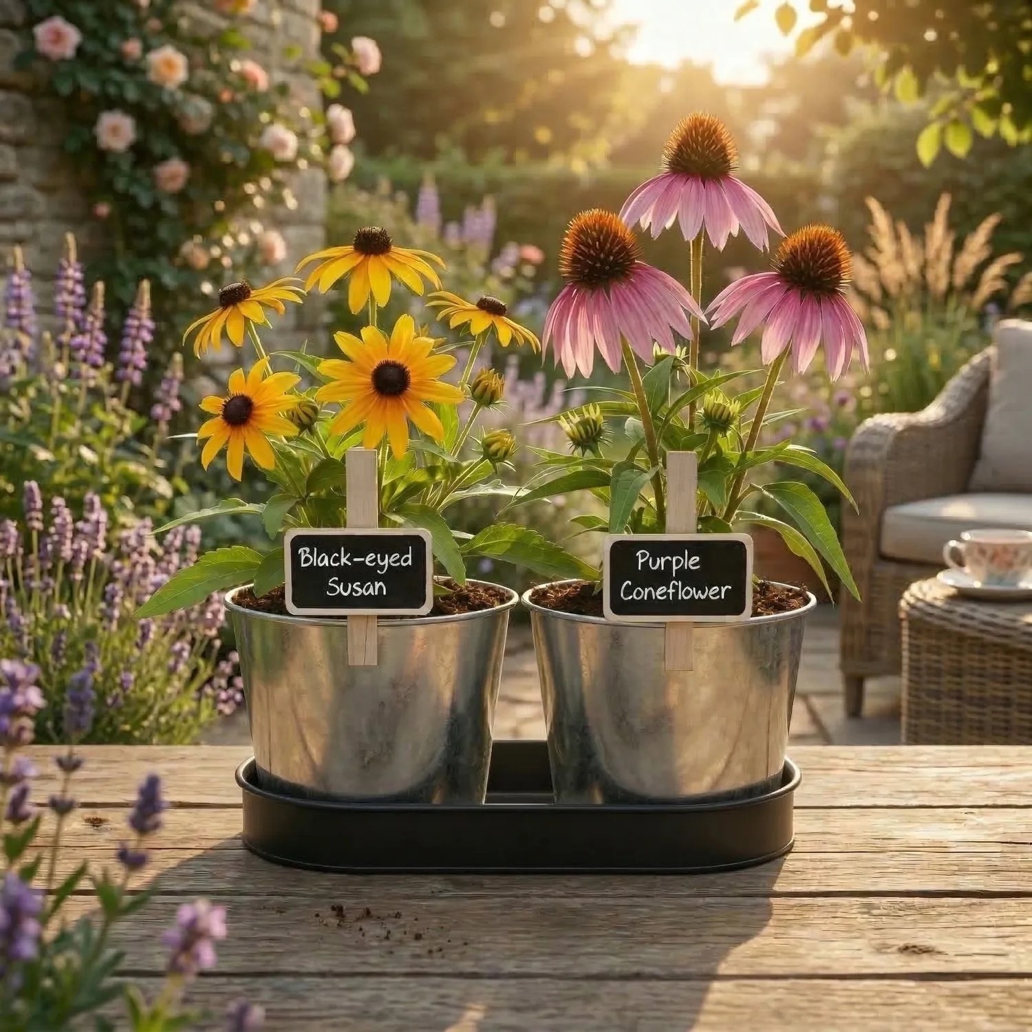 Pollinator Garden blomstersæt 2-pak rudbeckia solhat