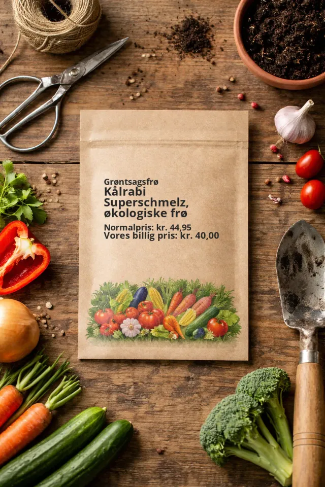 Trifolium kålrabi Superschmelz frø økologisk