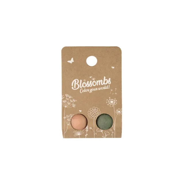 Blossombs Minigave frøbomber 2 stk vildblomster