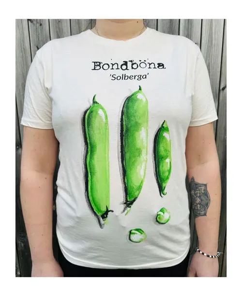 NordFrö Bondböna T-shirt økologisk bomuld