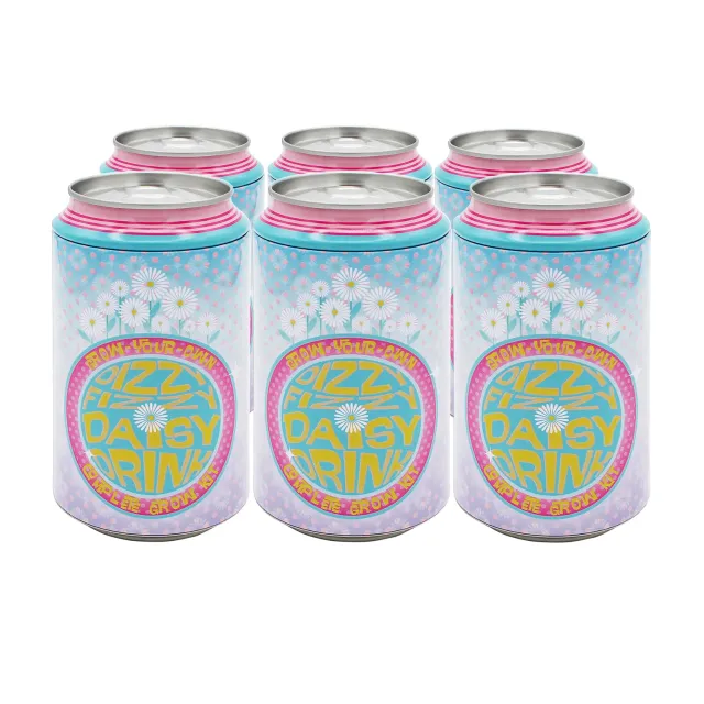 Buzzy Seeds Soda Can dyrkningssæt 6 stk marguerit