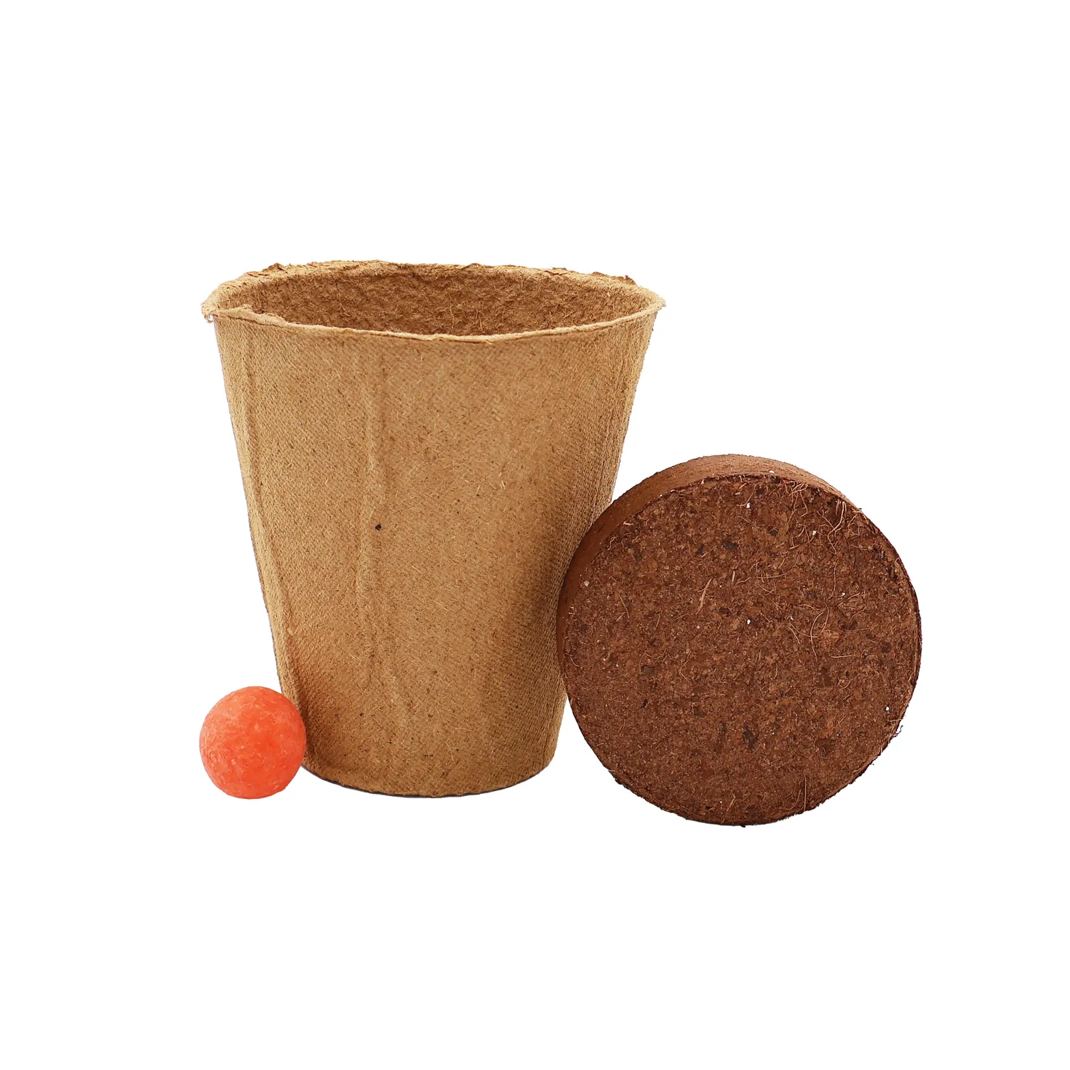 Buzzy Seeds Wildflower Grow Kit frøbomber orange 1 stk
