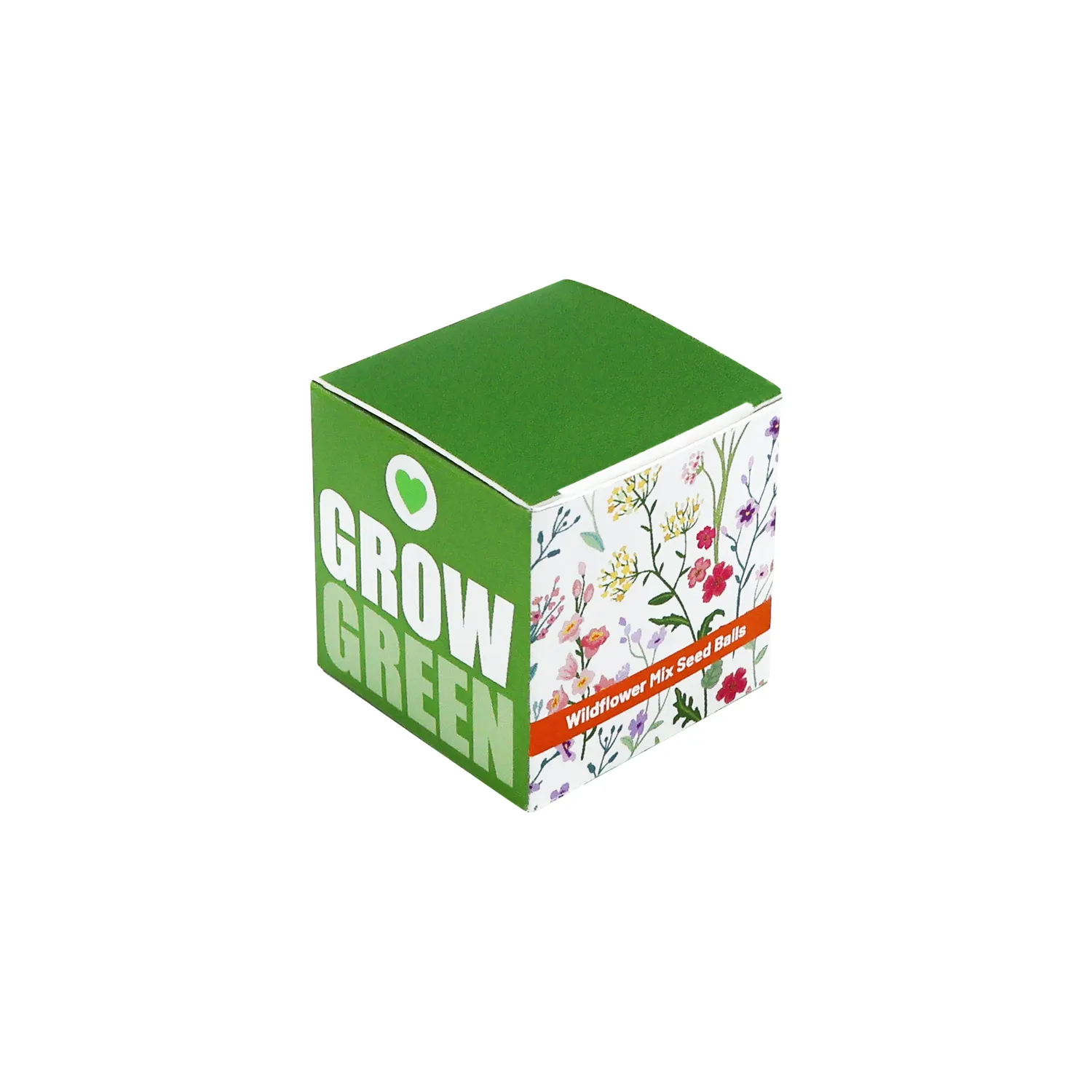 Buzzy Seeds Grow Green frøbomber 2 stk vildblomst