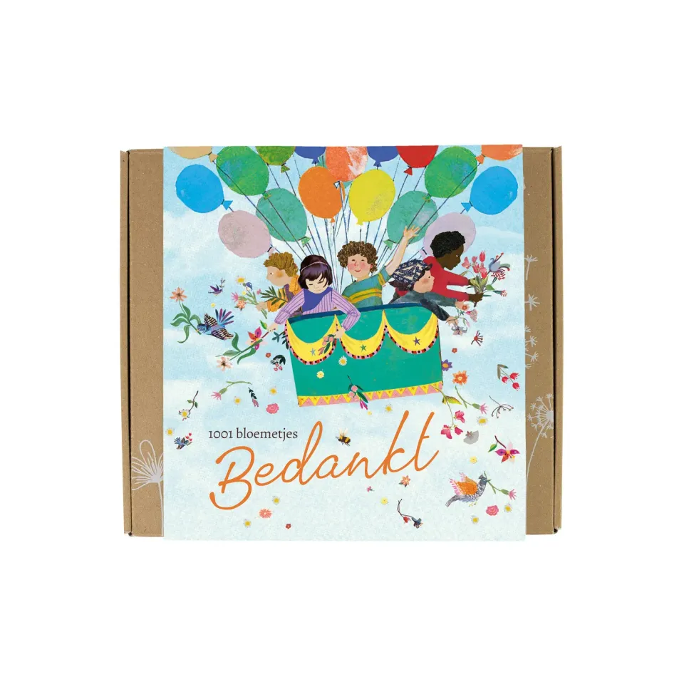 Blossombs Gift Box Medium Air Balloon frøbomber 9 stk takkegave