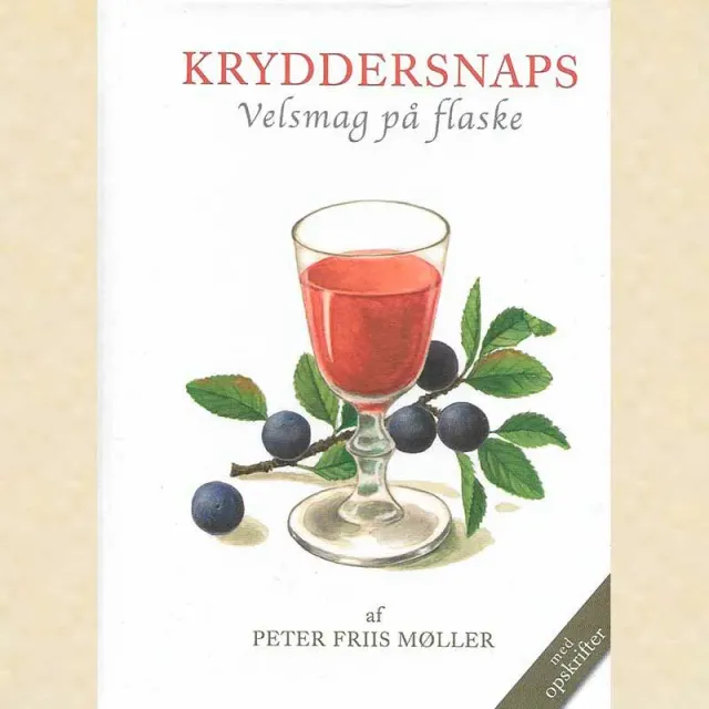 Urtegartneriet øko Kryddersnaps Velsmag på flaske bog krydderurter