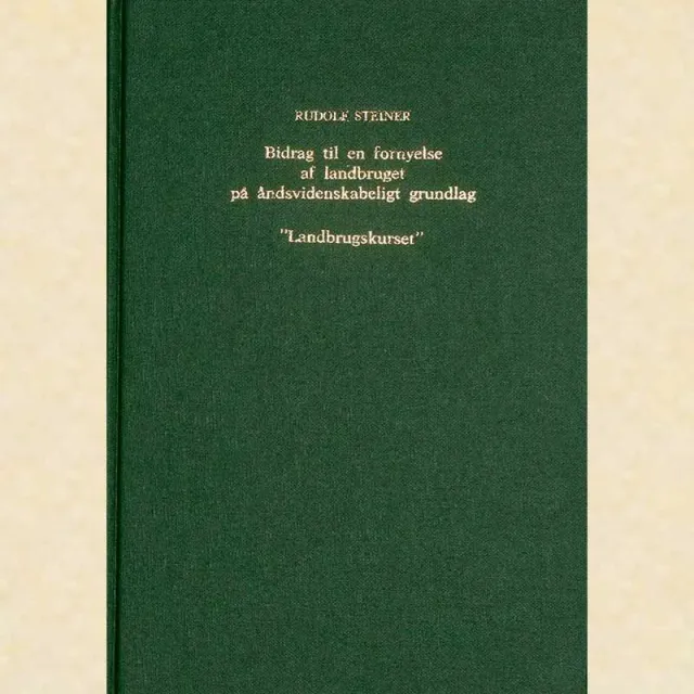 Urtegartneriet øko Landbrugskurset Rudolf Steiner bog biodynamisk
