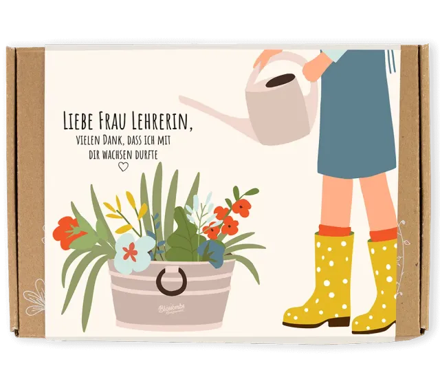 Blossombs Gift Box Small frøbomber Lehrer 7 stk