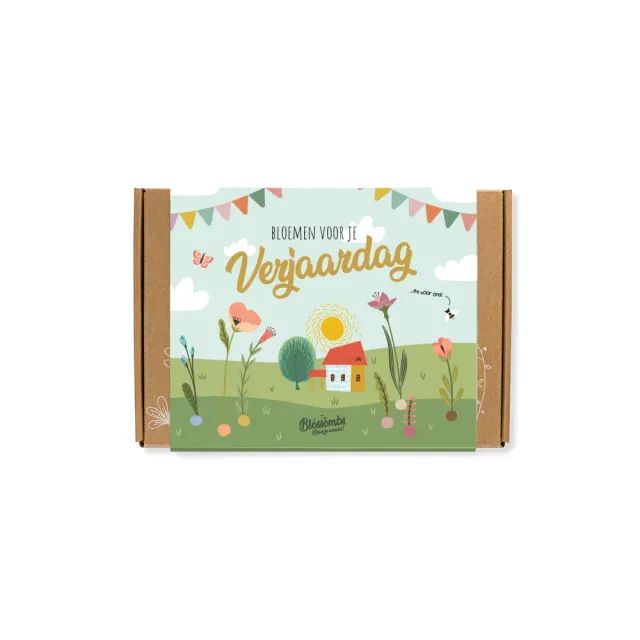 Blossombs Gift Box Small frøbomber 7 stk fødselsdag
