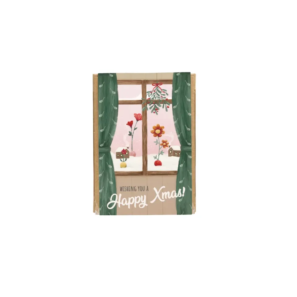 Blossombs Gift Box Mini gaveæske 4 stk happy xmas