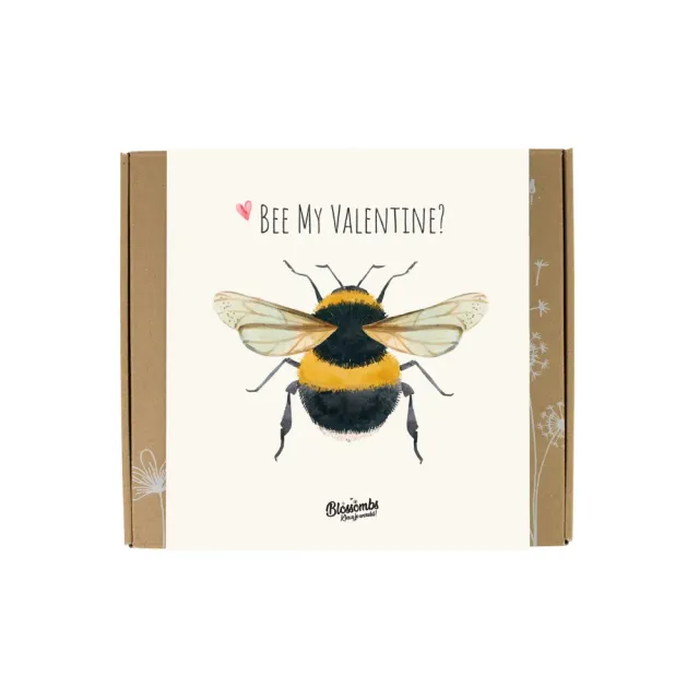 Blossombs Valentine Bi gaveæske medium vilde blomster
