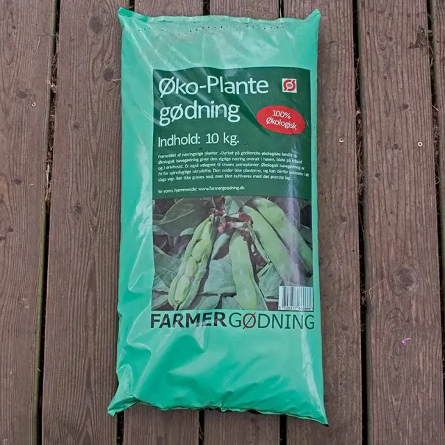 Urtegartneriet øko plantegødning 10 kg økologisk