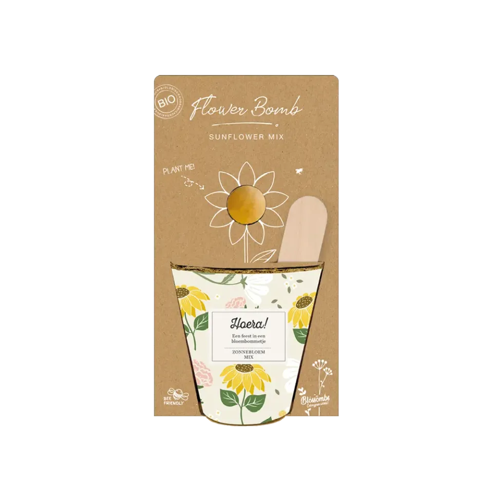 Blossombs Grow Kit dyrkningssæt solsikke mix