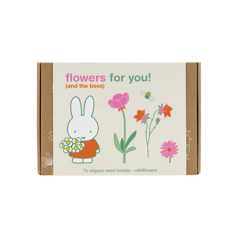 Blossombs Nijntje Gift Box Small gaveæske 7 frøbomber