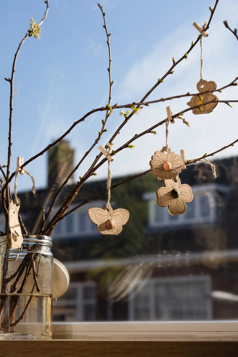 Blossombs påskekort frøbombe 1 stk hare