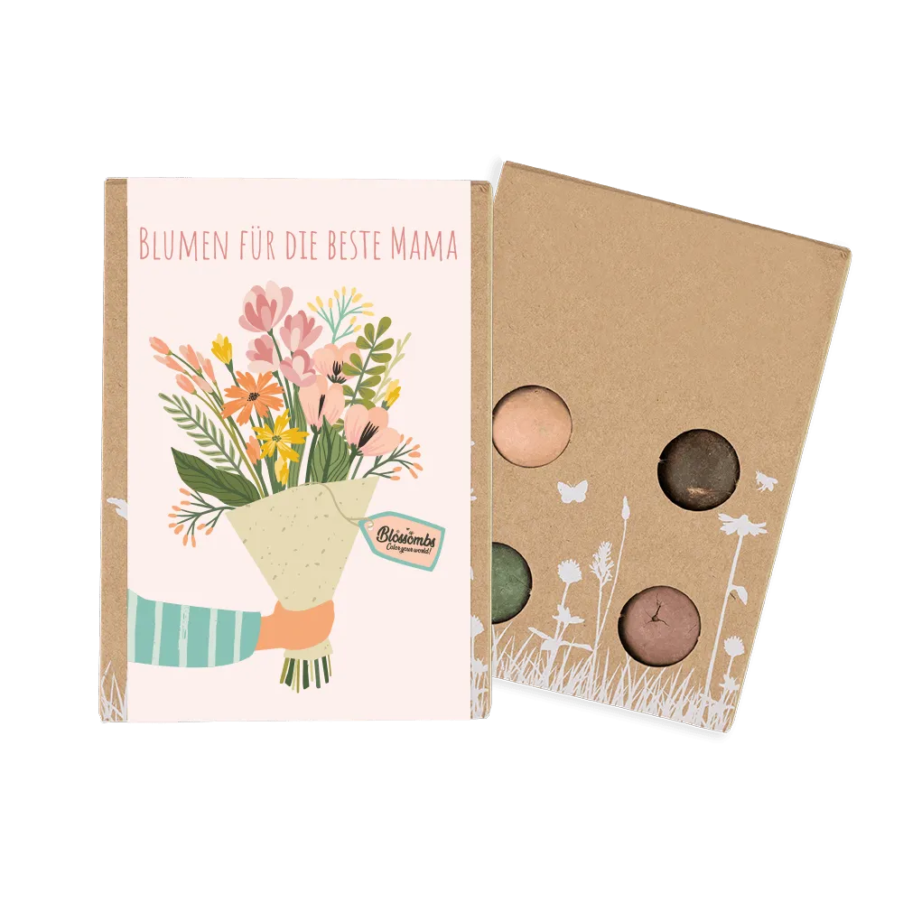 Blossombs Mini Maman Bouquet frøbomber vilde blomster