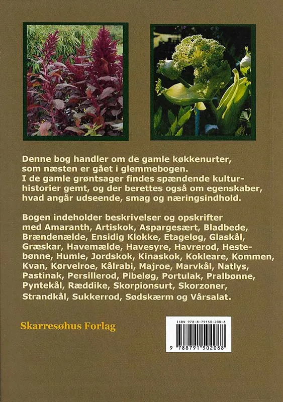 Urtegartneriet øko De gamle køkkenurter frøsæt økologisk