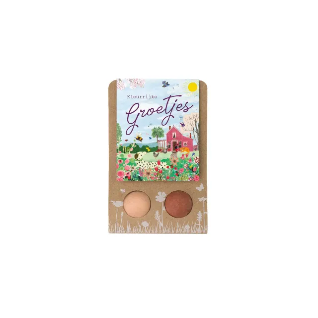 Blossombs Groetjes frøbomber 2 stk hilsen
